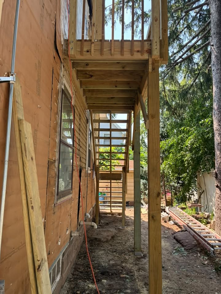Wilmet Construction remodeling project